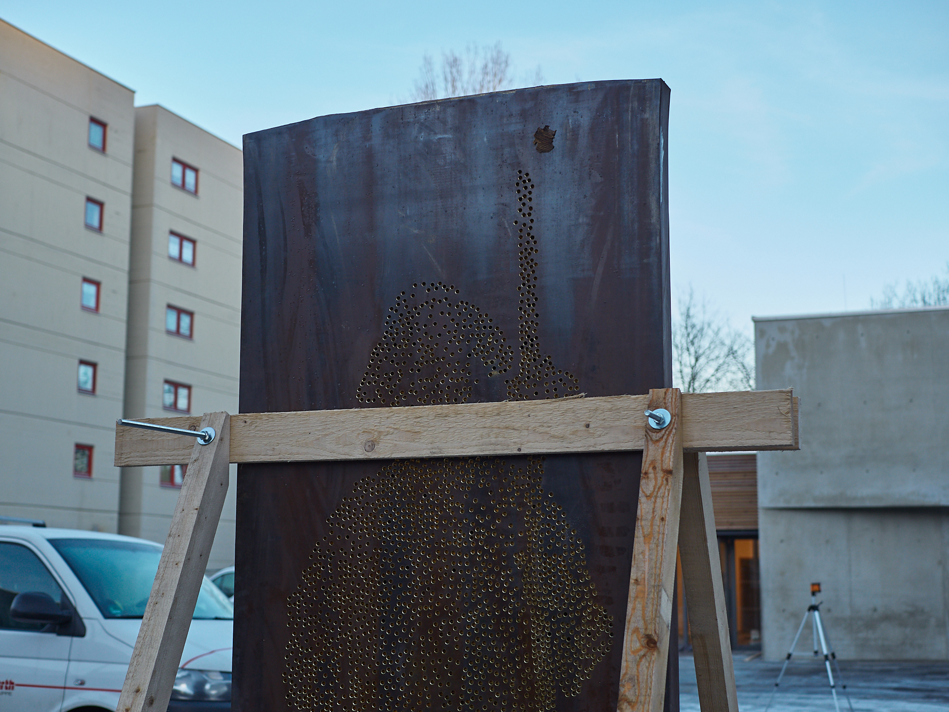 18.12.2018-Ein neuer Altar und ein Kustwerk zum Verweilen von Lutzenberger+Lutzenberger.