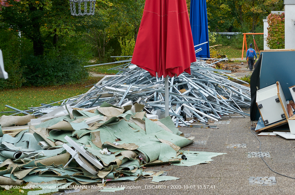 Baustelle Grundschule am Karl-Marx-Ring in Neuperlach.