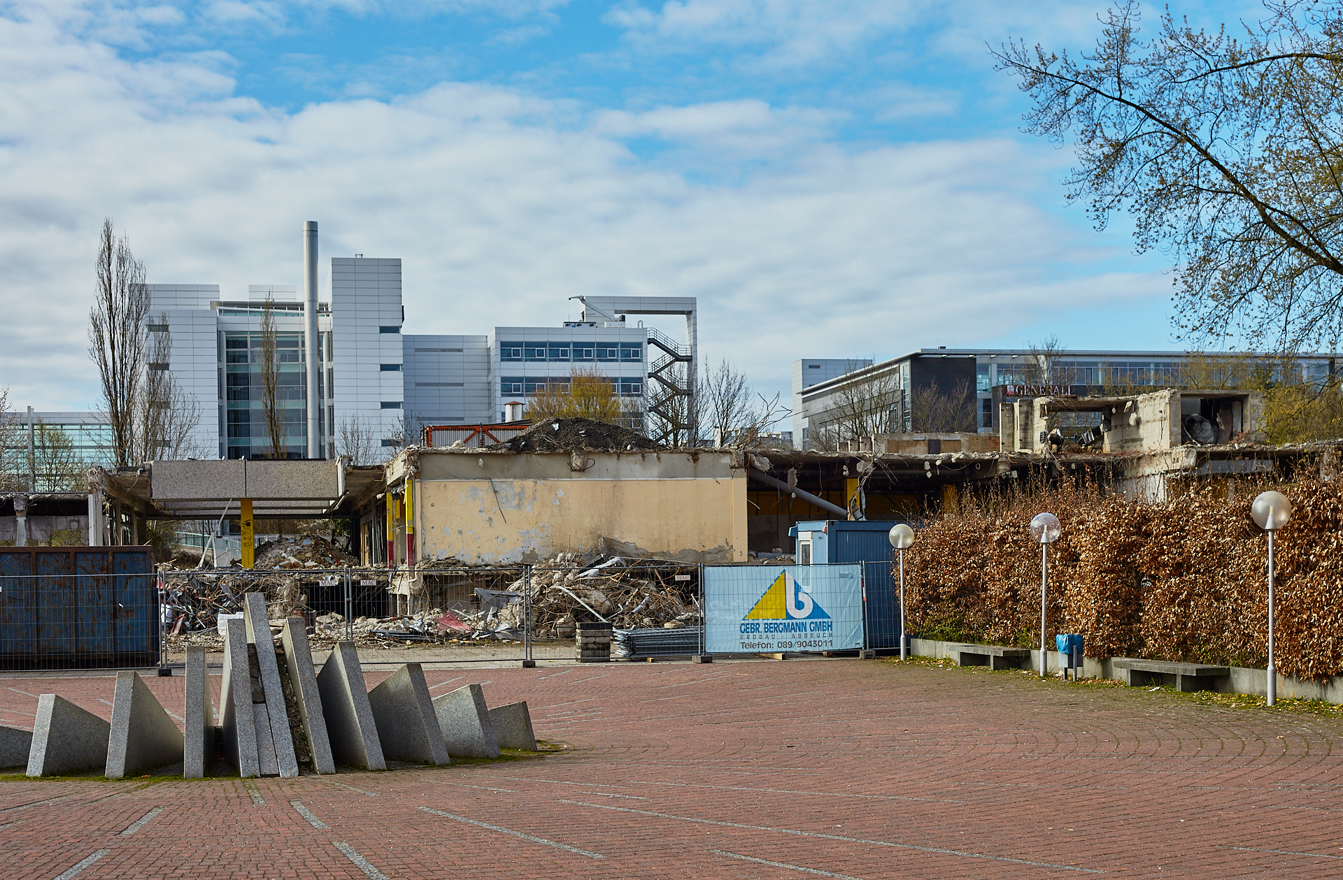 Neuperlach-Baustelle Plettzentrum