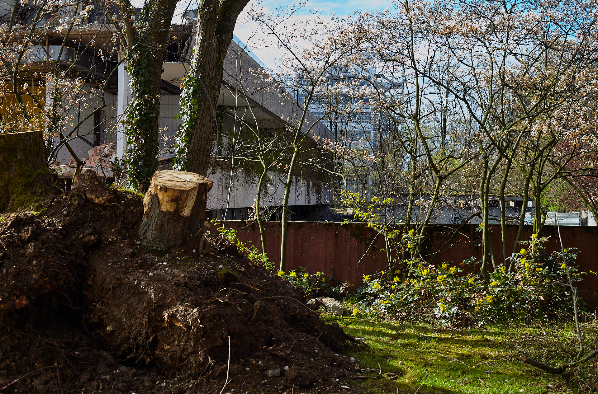 Neuperlach-Baustelle Plettzentrum