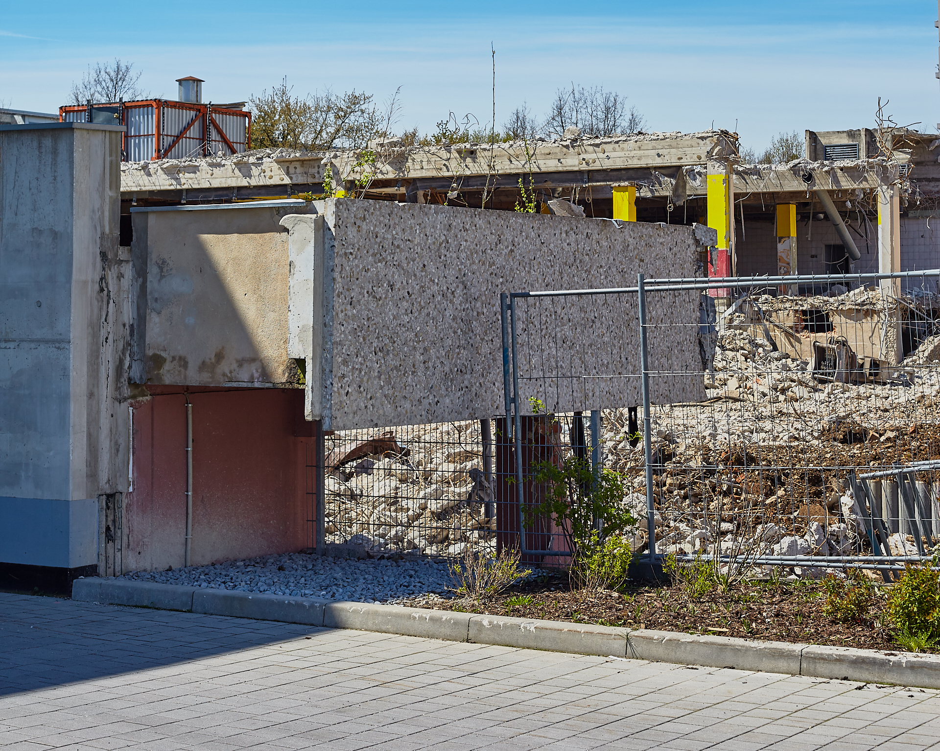Neuperlach-Baustelle Plettzentrum im 25.04.2014