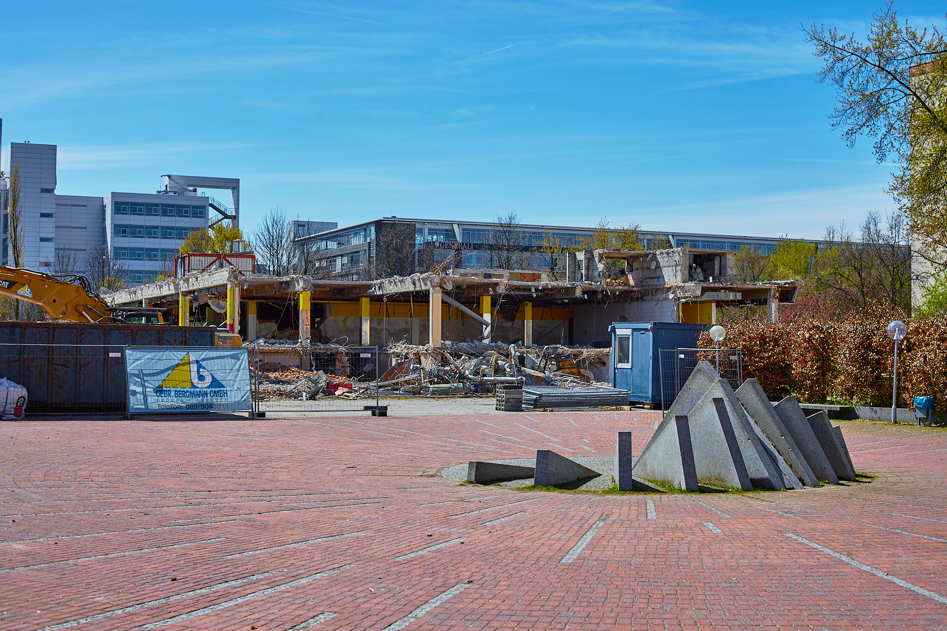 Neuperlach-Baustelle Plettzentrum im 25.04.2014