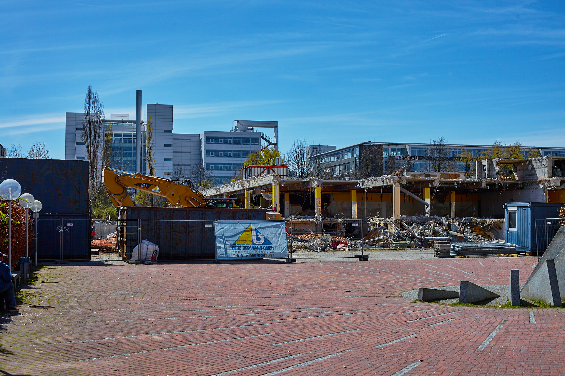 Neuperlach-Baustelle Plettzentrum im 25.04.2014