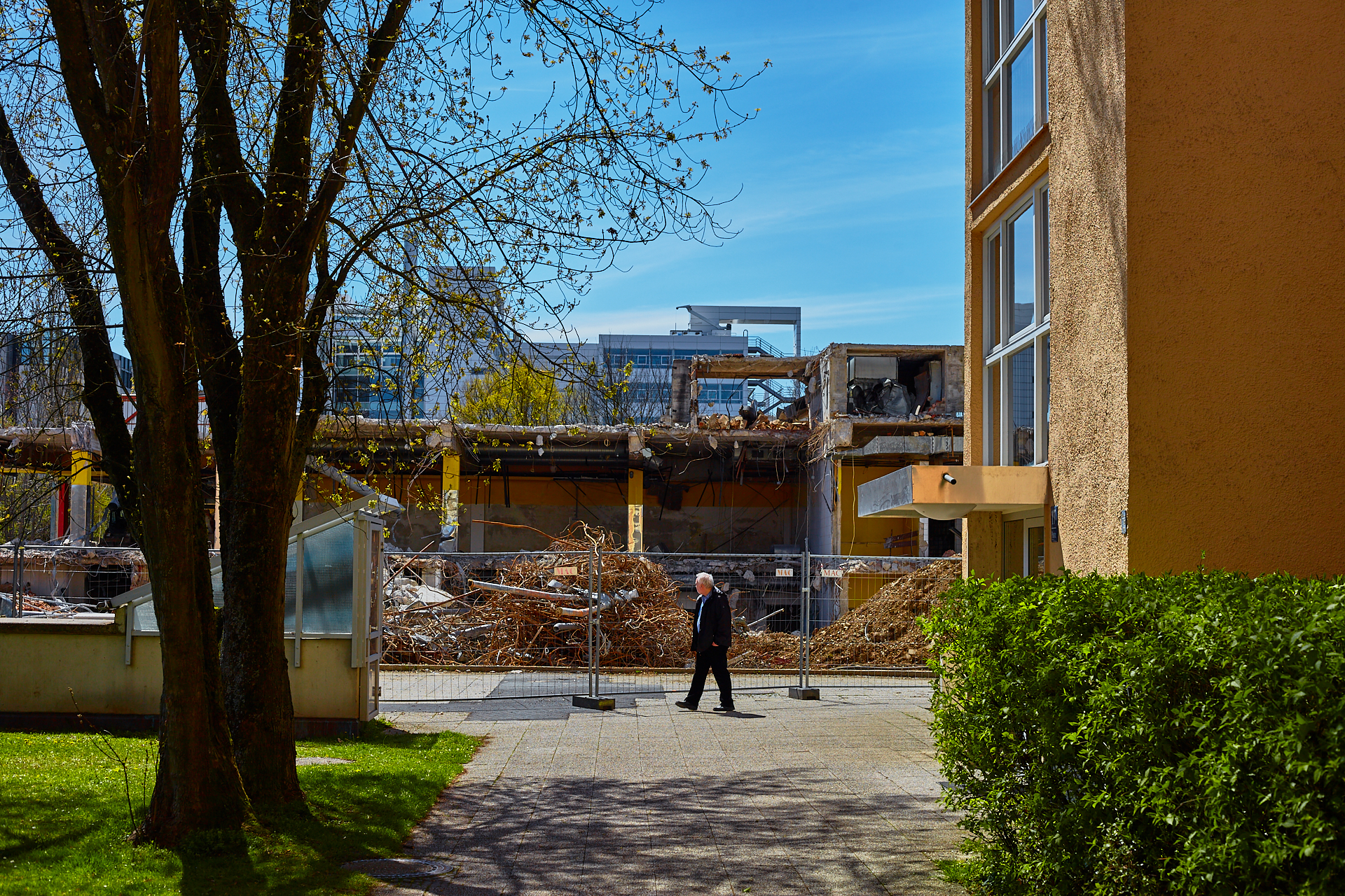 Neuperlach-Baustelle Plettzentrum im 25.04.2014