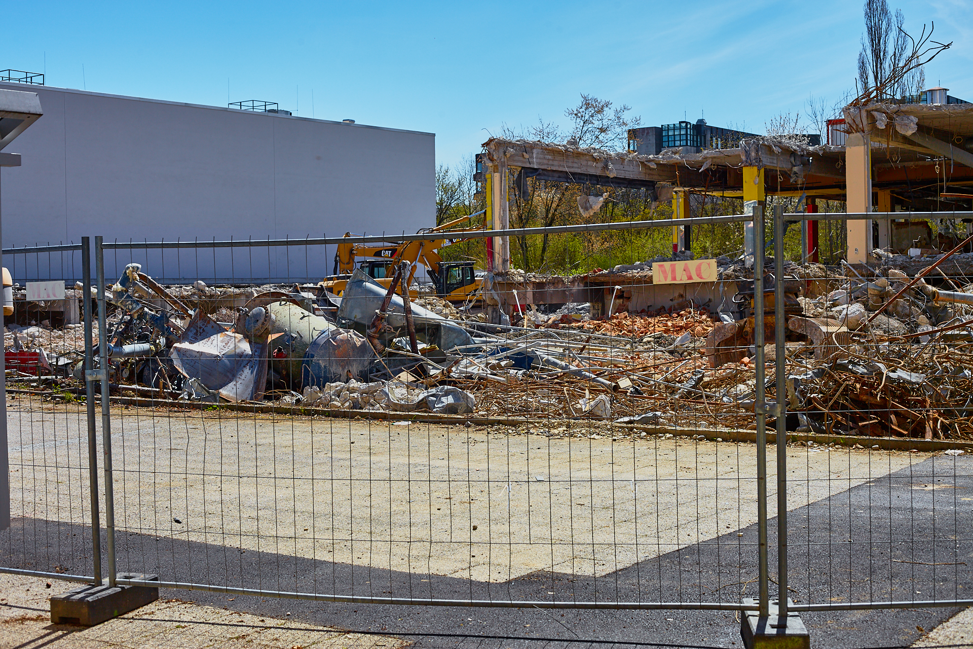 Neuperlach-Baustelle Plettzentrum im 25.04.2014