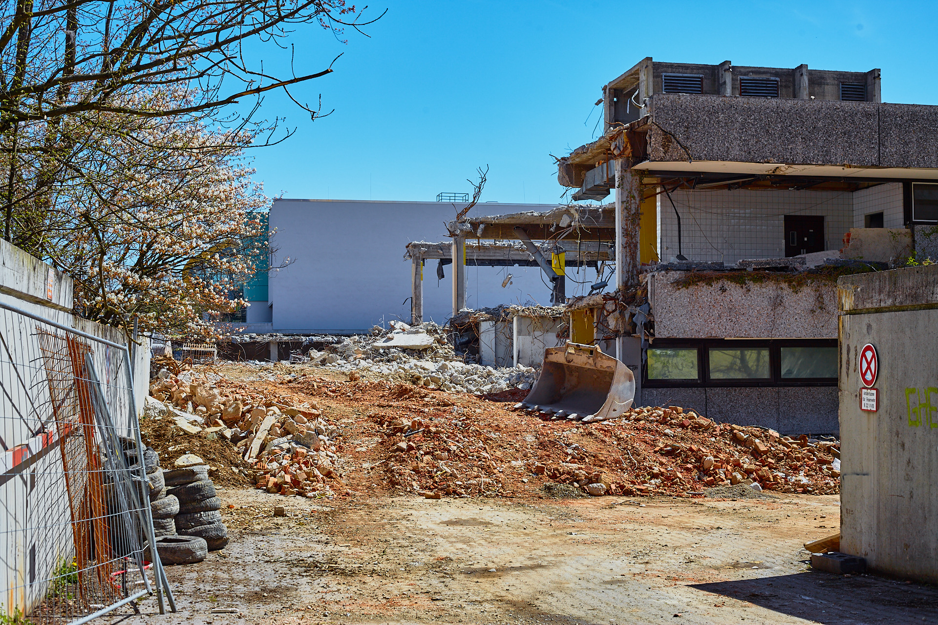 Neuperlach-Baustelle Plettzentrum im 25.04.2014