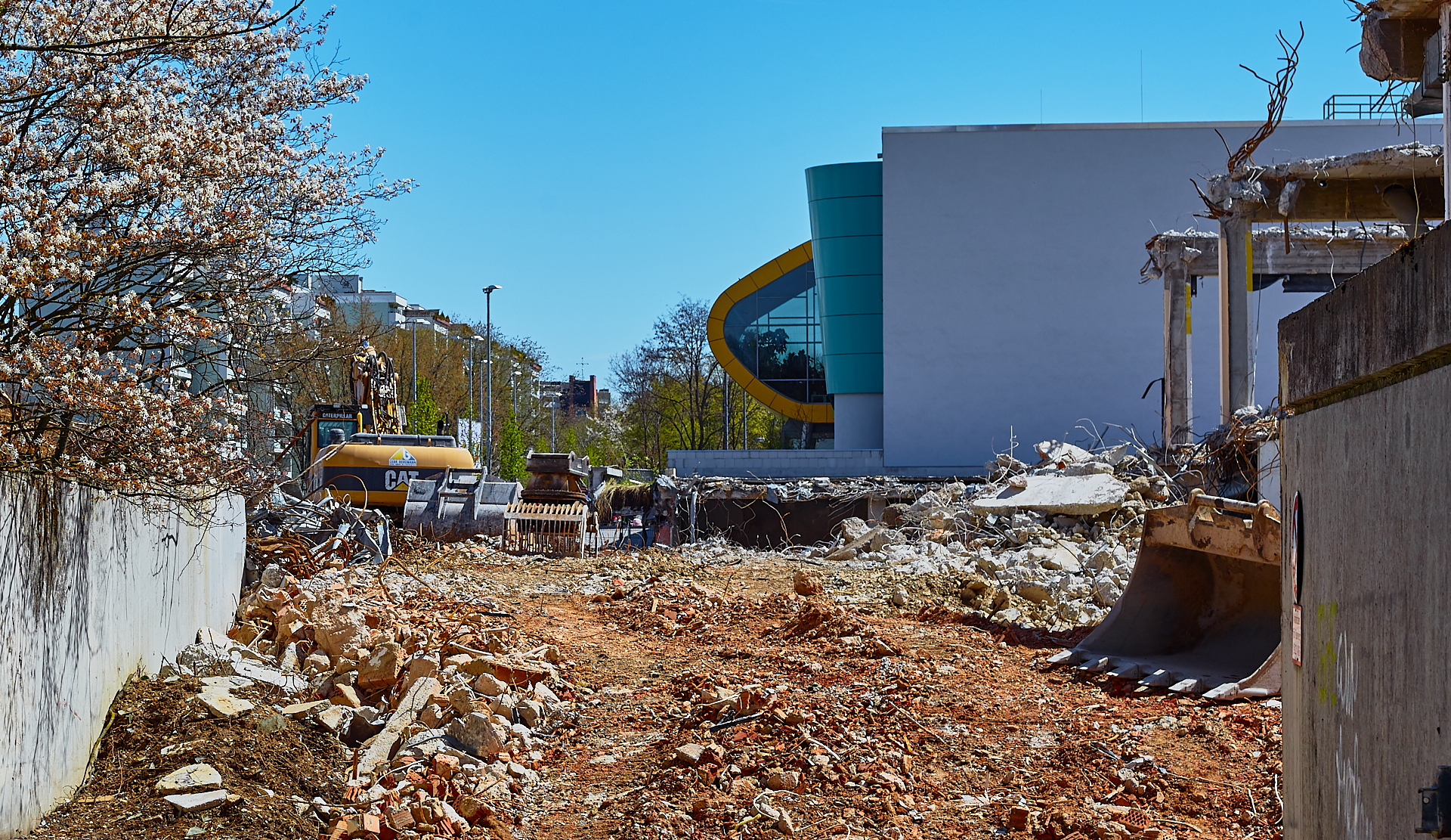 Neuperlach-Baustelle Plettzentrum im 25.04.2014
