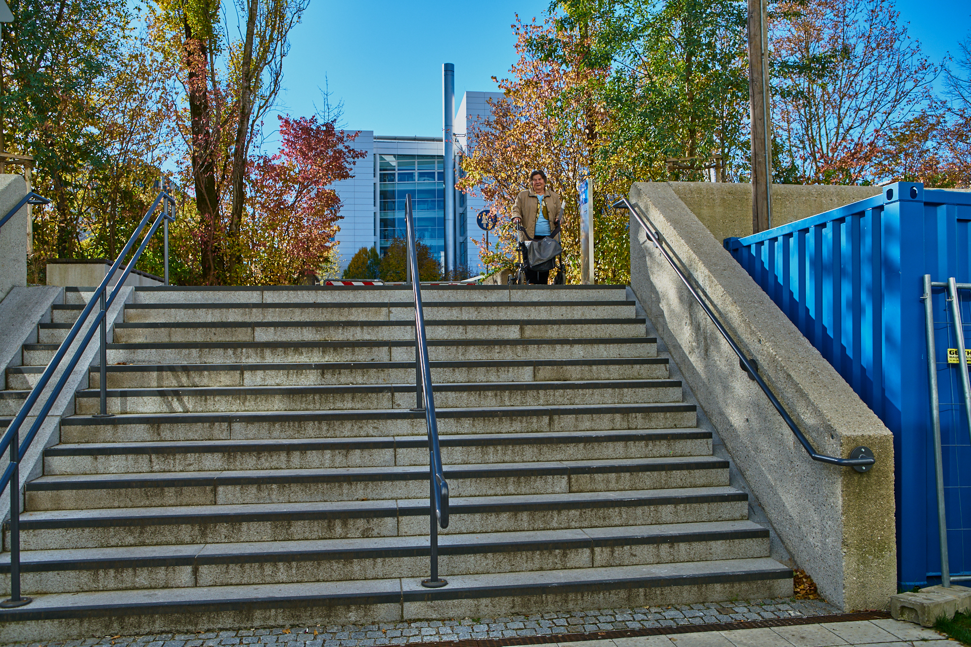 Kein Herunterkommen für behinderte Menschen