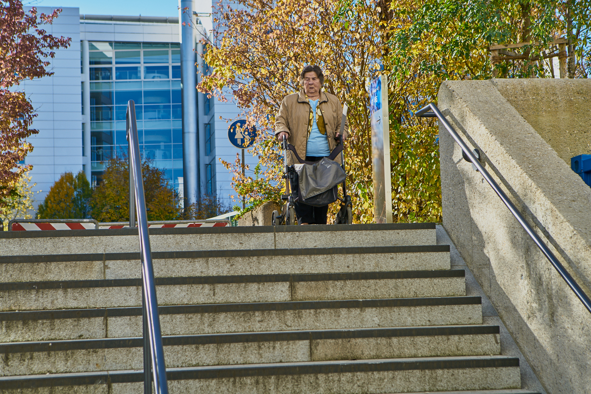 Kein Herunterkommen für behinderte Menschen
