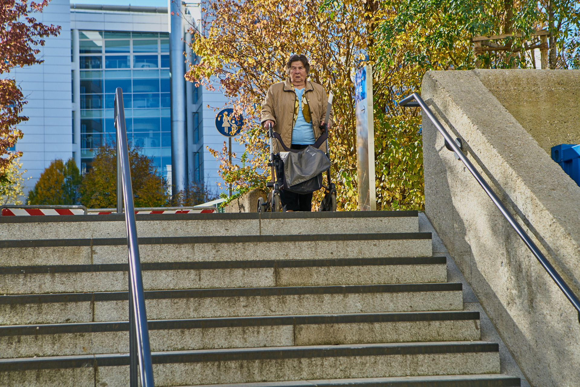 Kein Herunterkommen für behinderte Menschen