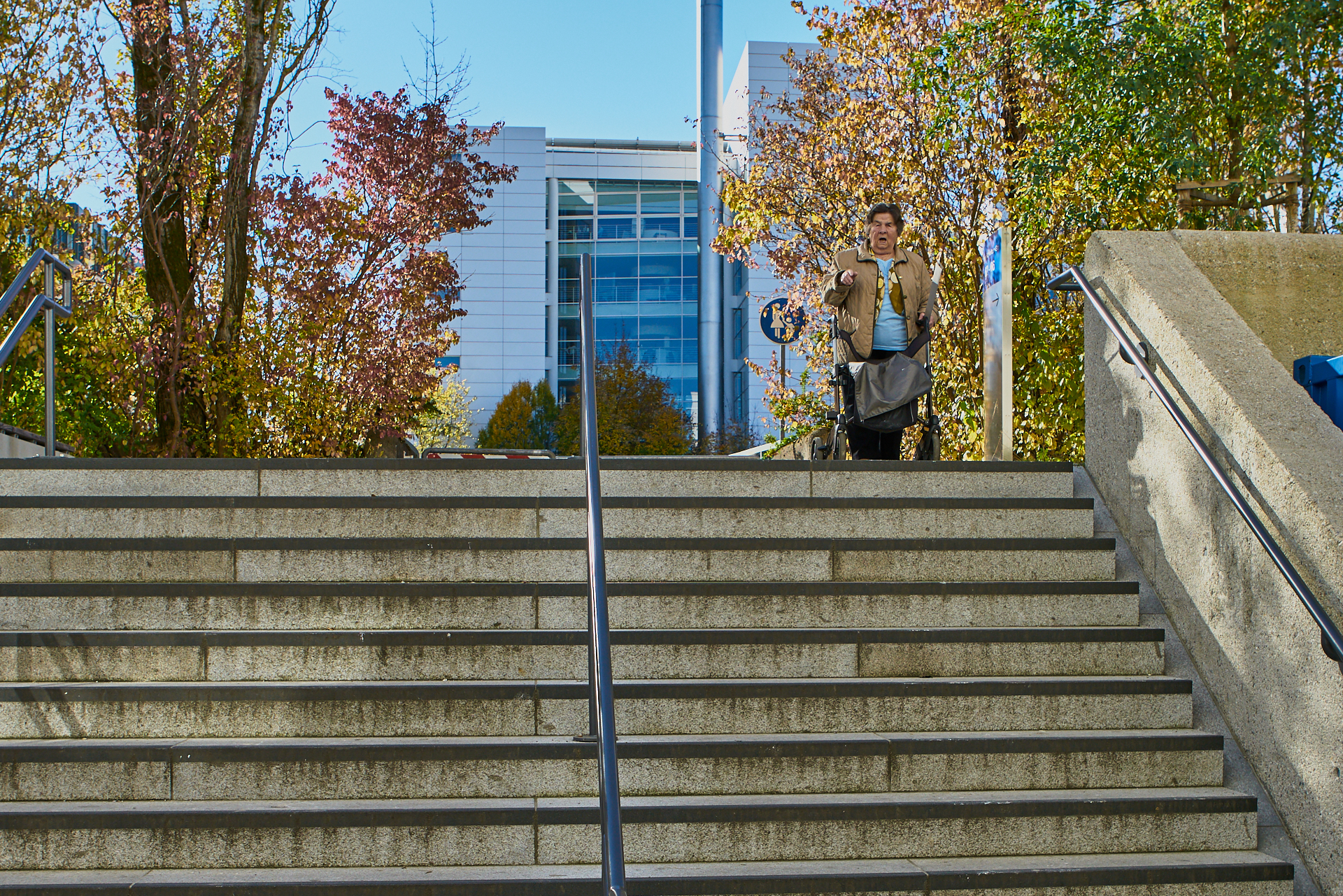 Kein Herunterkommen für behinderte Menschen