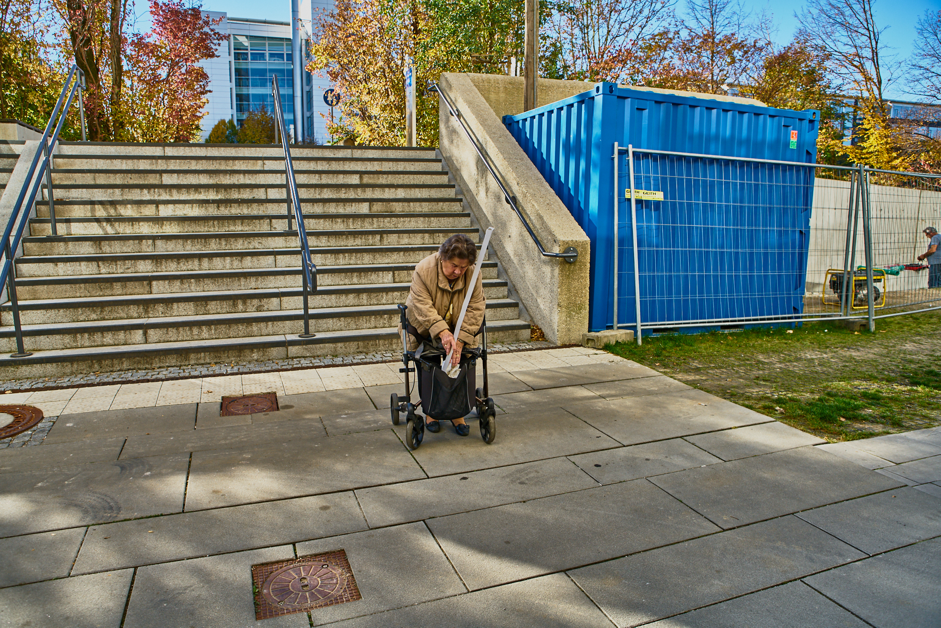 Kein Herunterkommen für behinderte Menschen