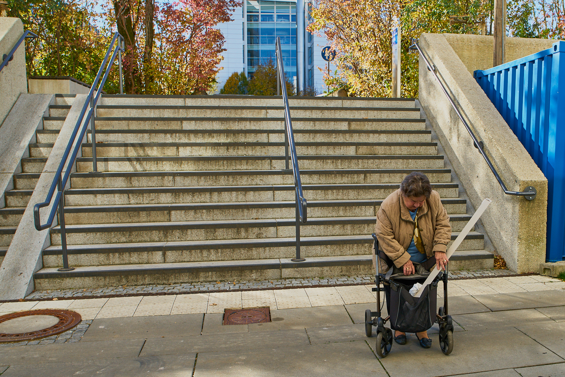 Kein Herunterkommen für behinderte Menschen