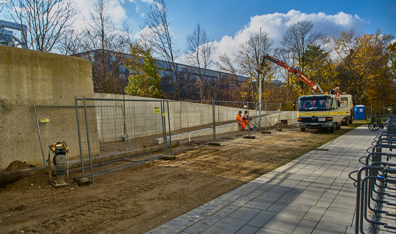 Plettzentrum und Treppe am 15.11.2017