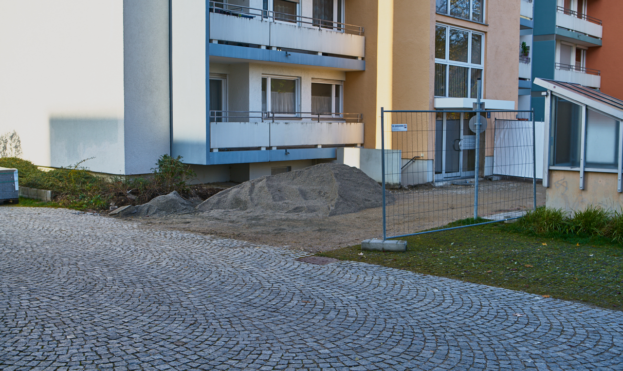 Plettzentrum und Treppe am 15.11.2017