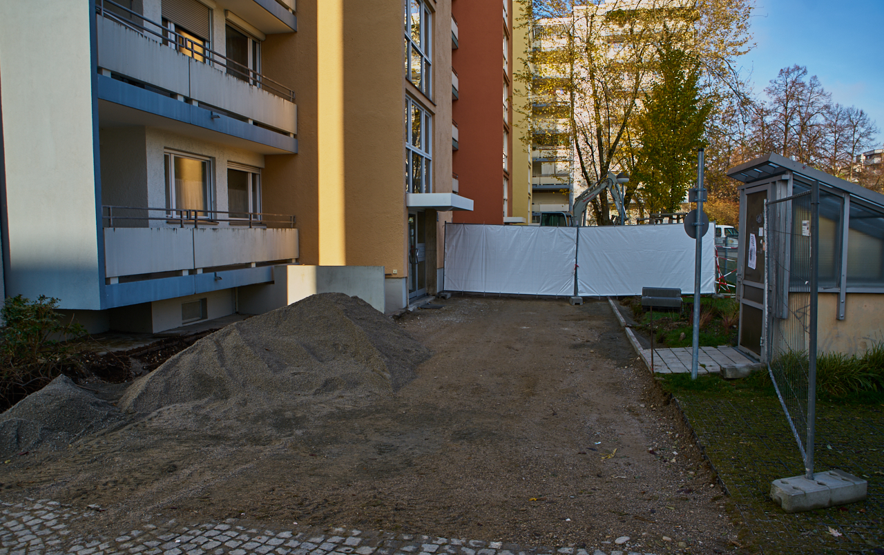 Plettzentrum und Treppe am 15.11.2017