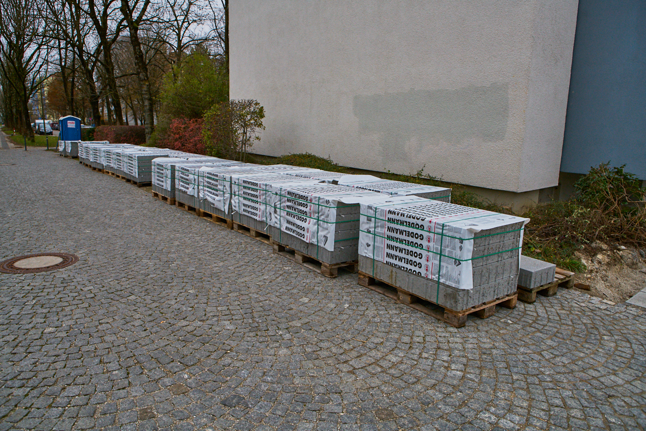 Plettzentrum-Neue Pflastersteine am 20.11.2017