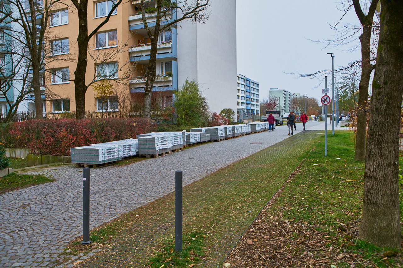 Plettzentrum-Neue Pflastersteine am 20.11.2017