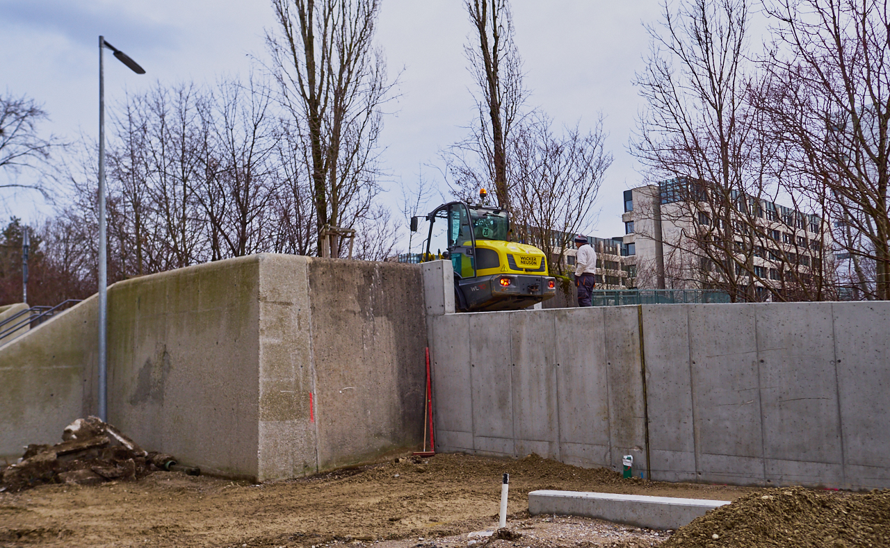Rampe im Plettzentrum am 05.12.2017