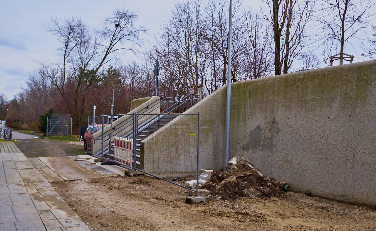 Rampe im Plettzentrum am 05.12.2017