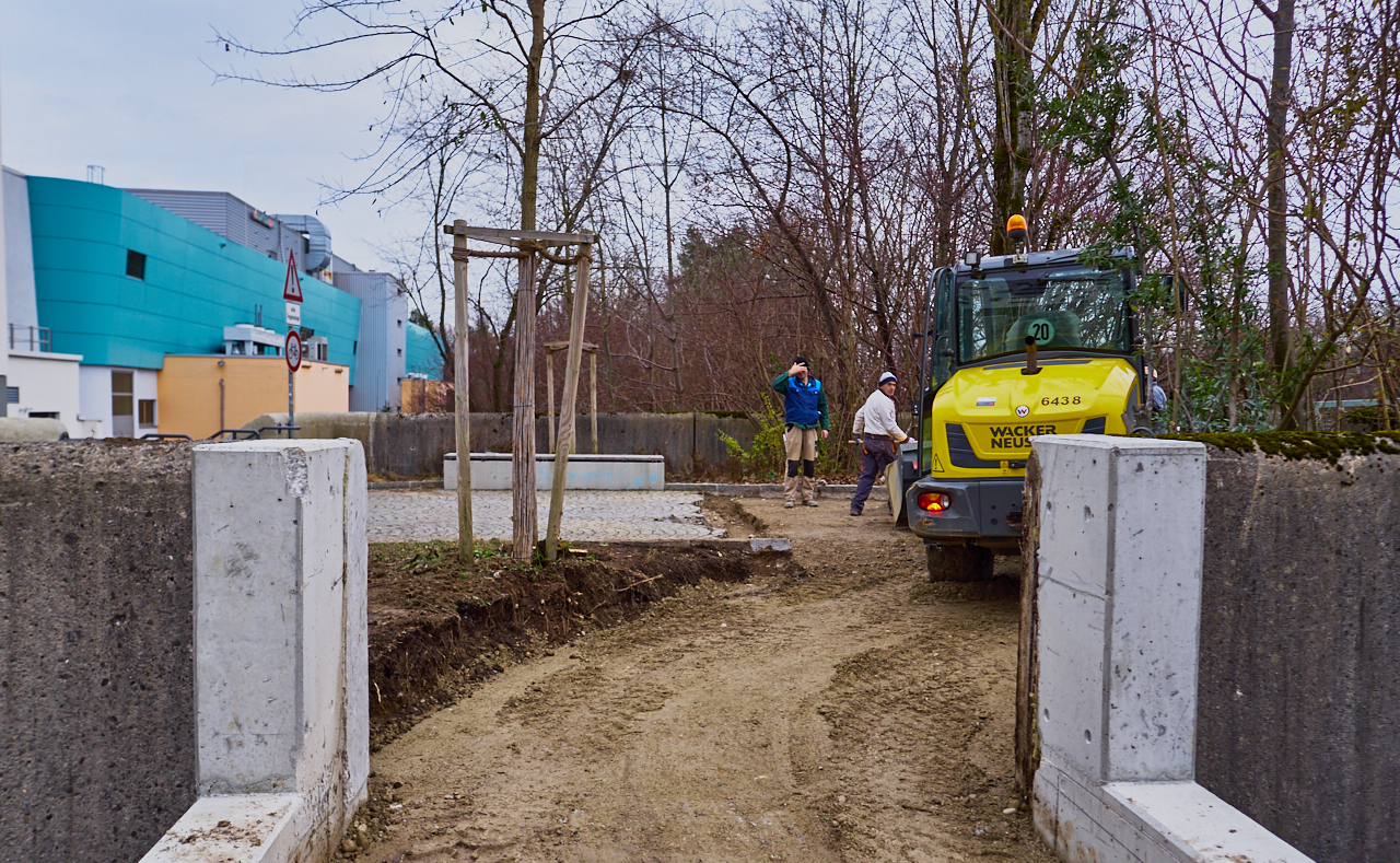 Rampe im Plettzentrum am 05.12.2017