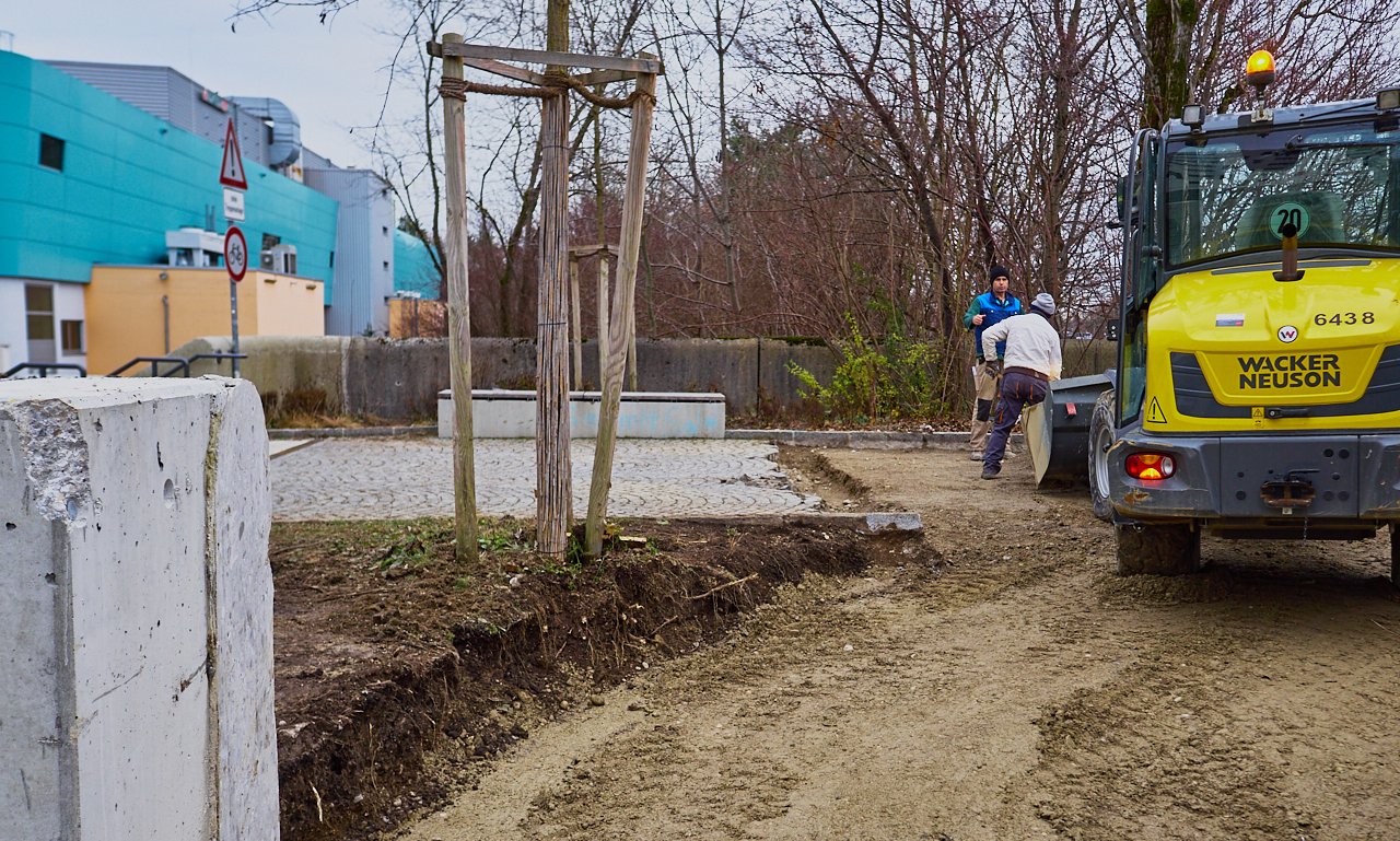 Rampe im Plettzentrum am 05.12.2017