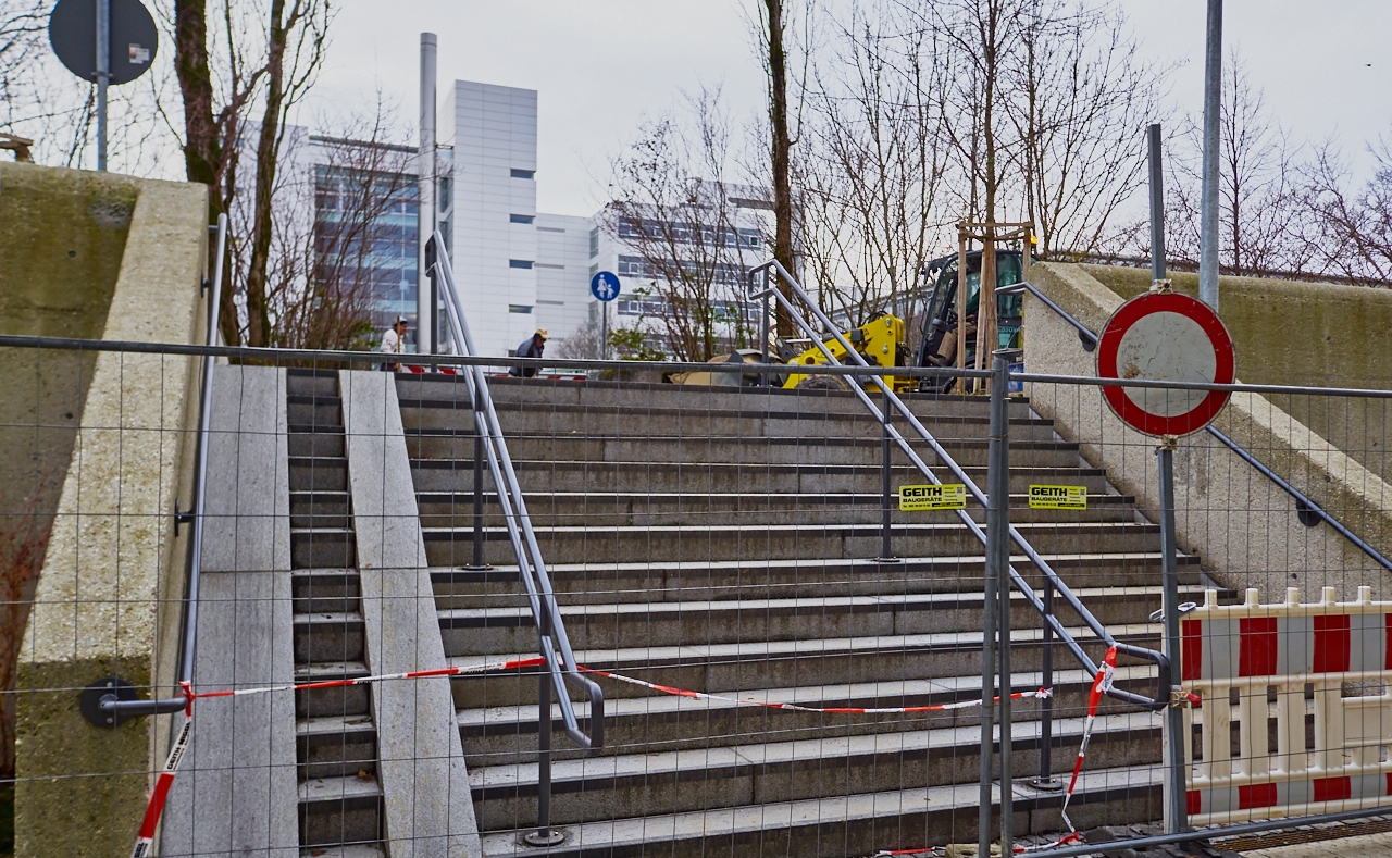 Rampe im Plettzentrum am 05.12.2017