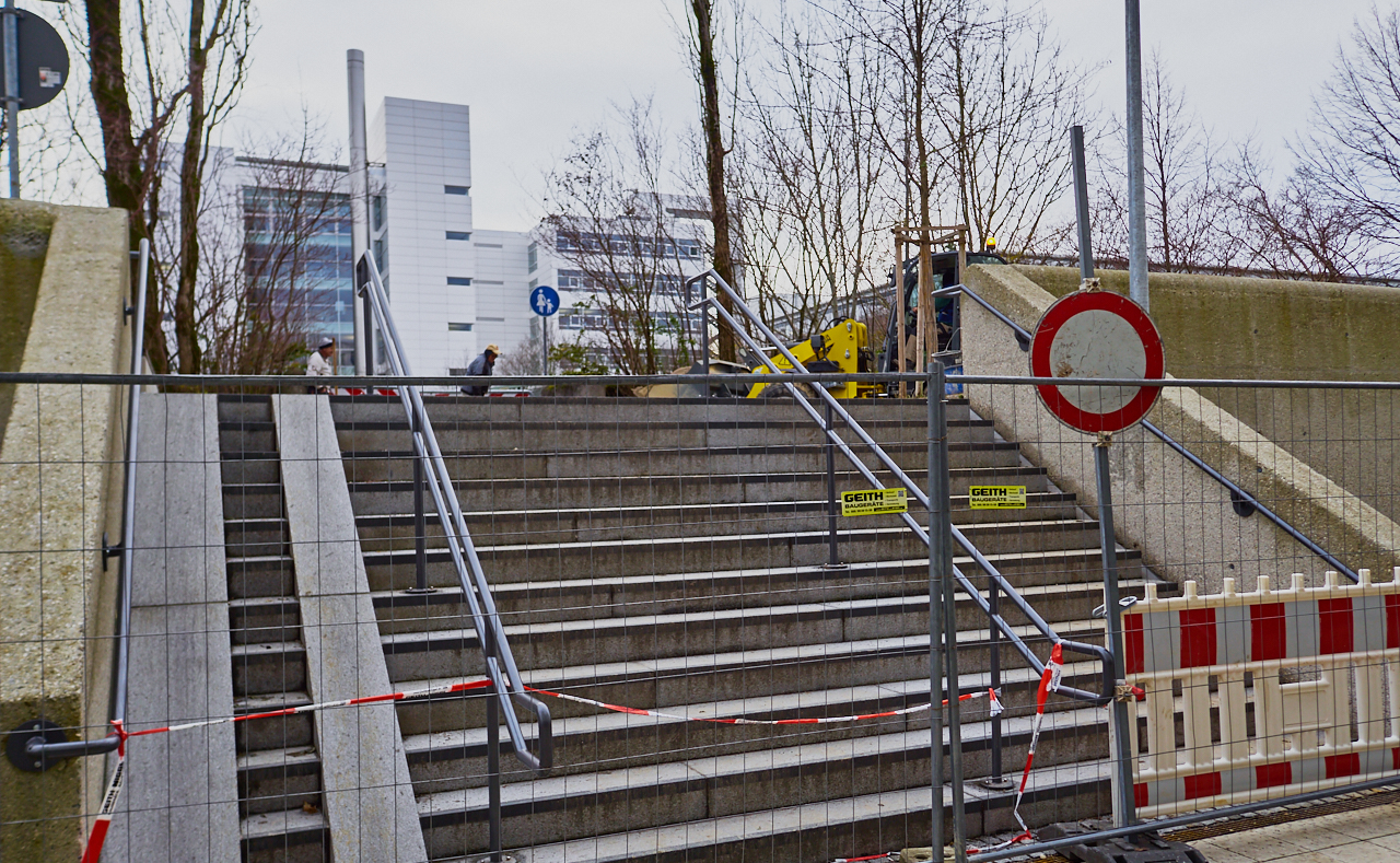 Rampe im Plettzentrum am 05.12.2017