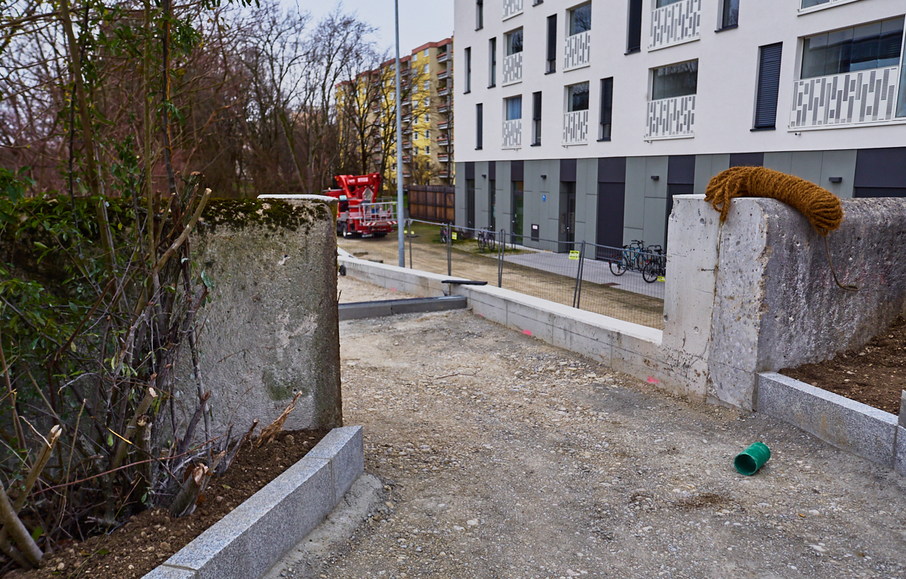 Die neue RAmpe am 09.12.2017