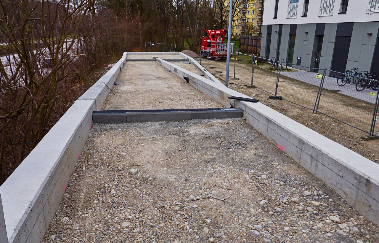 Die neue RAmpe am 09.12.2017