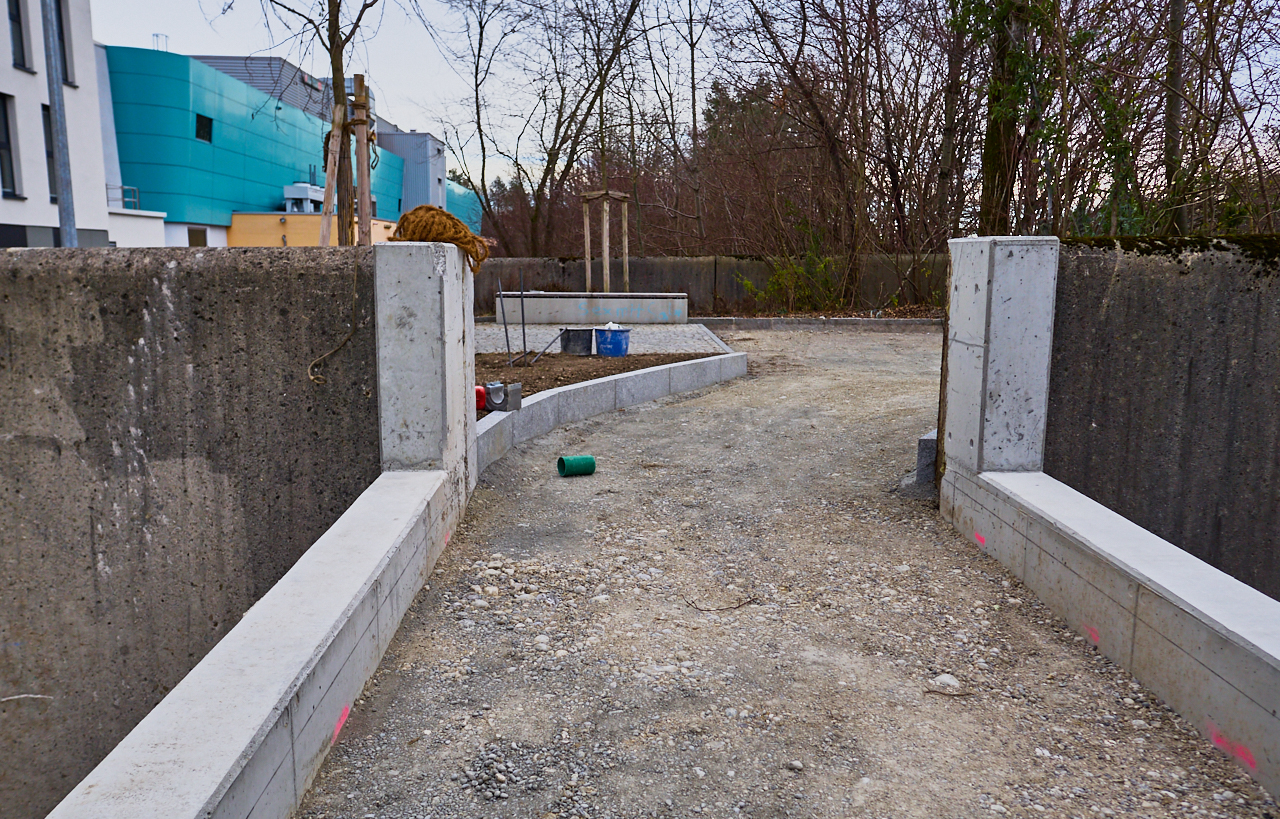 Die neue RAmpe am 09.12.2017