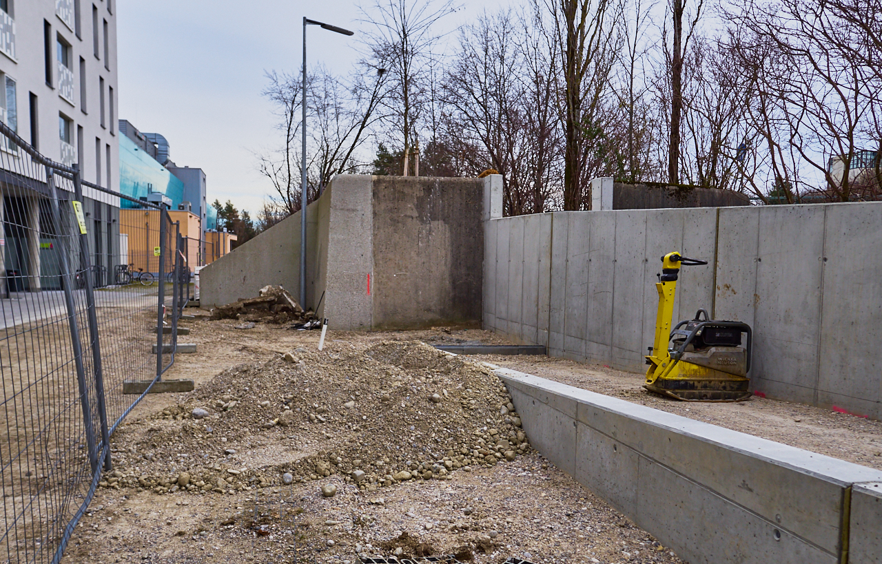 Die neue RAmpe am 09.12.2017