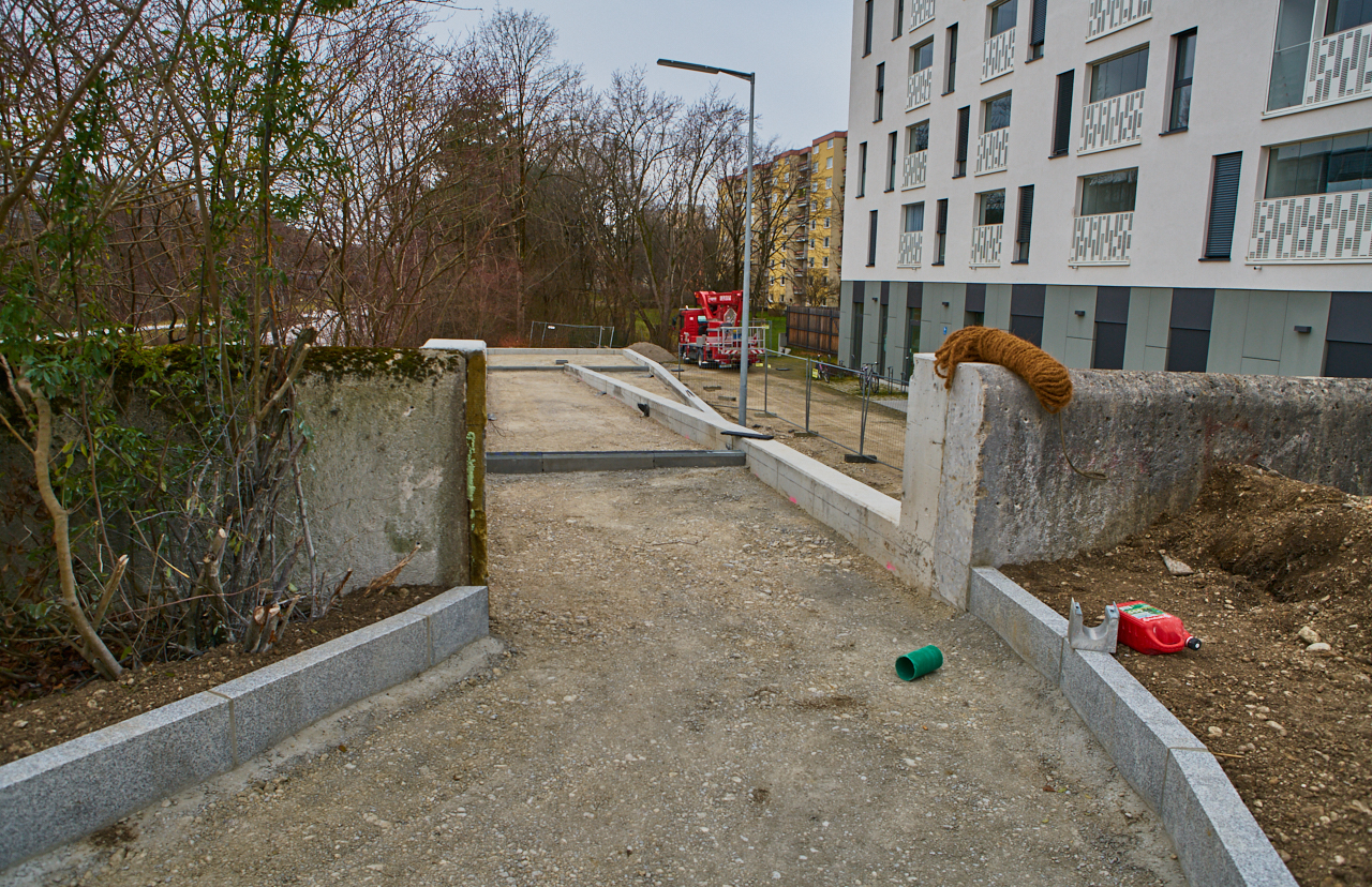 Die neue RAmpe am 09.12.2017