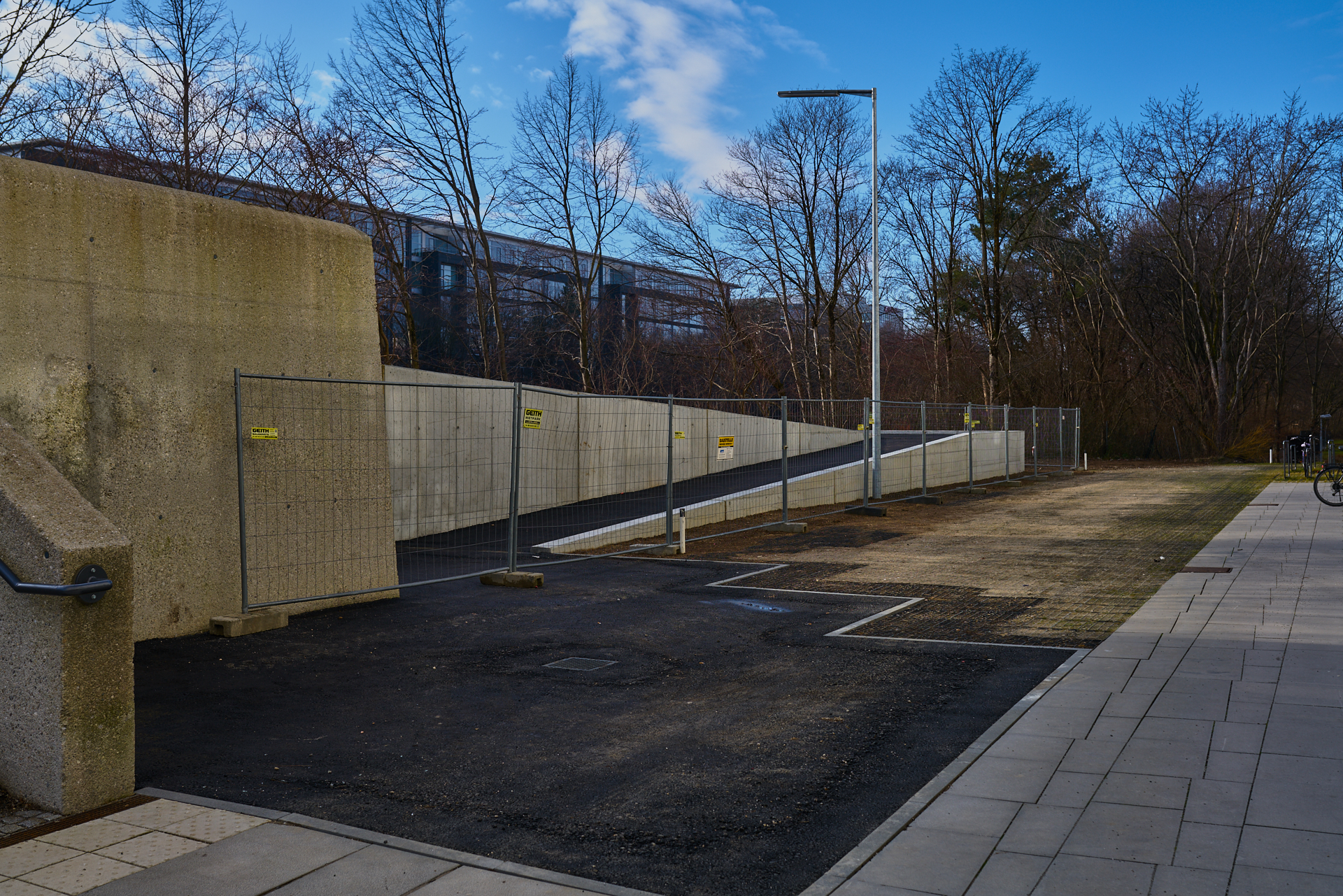 Rampe am LAO-Haus 15.01.2018 Photographer: Gelbmann