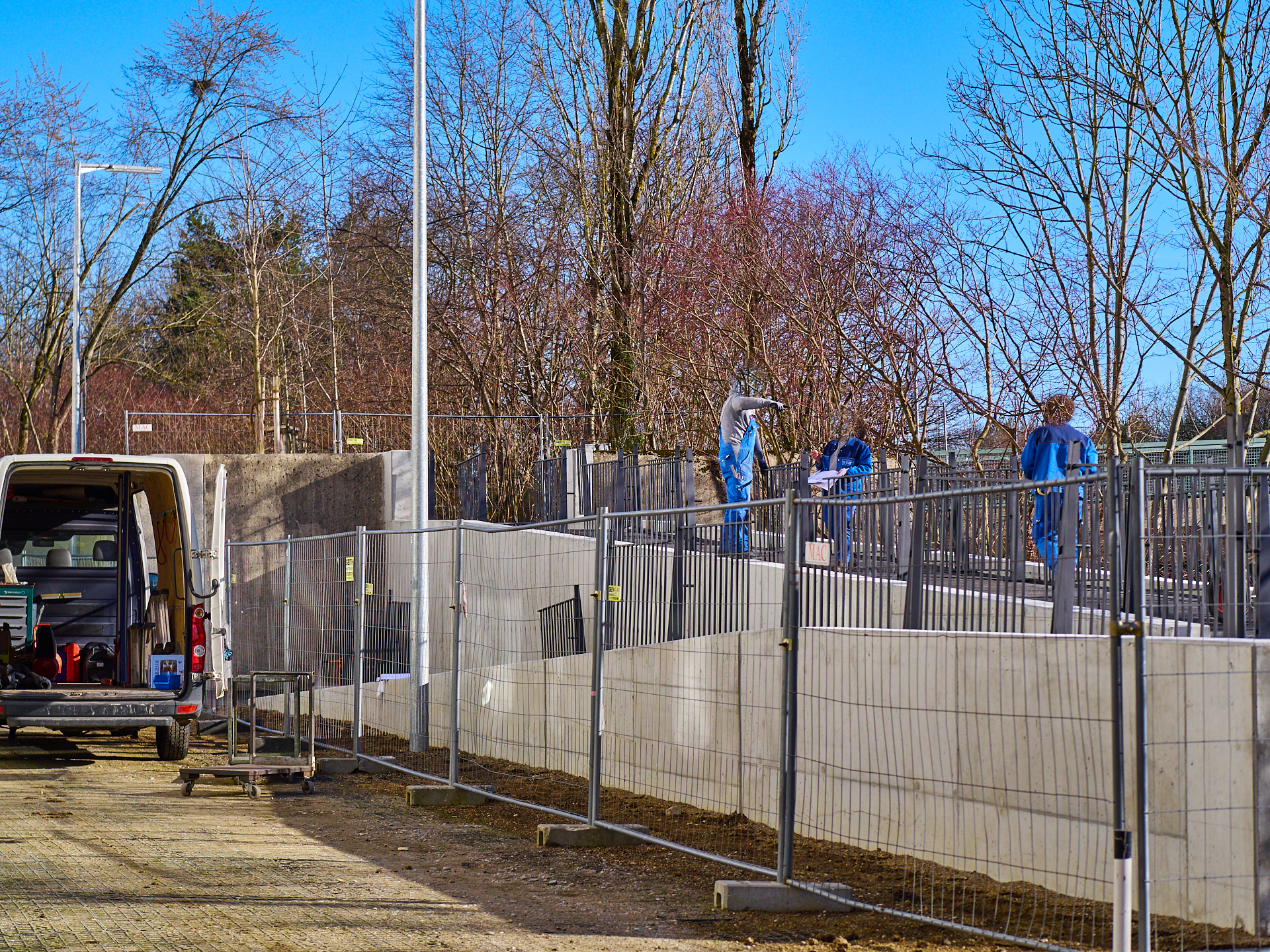 Plettzentrum nue Rampe. Photographer: Gelbmann 29.01.2018 