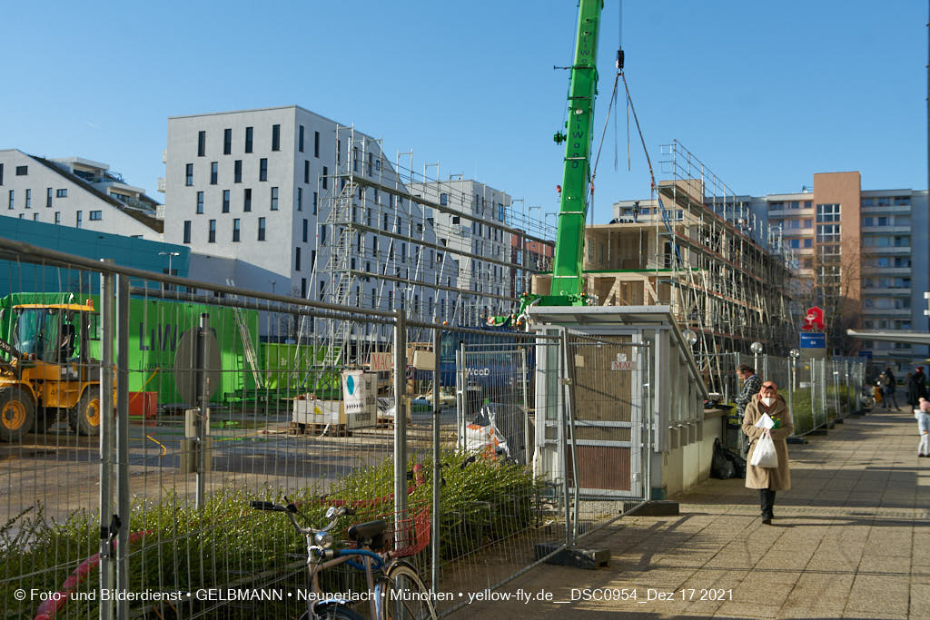 17.12.2021 - Baustelle zur Internationale-Montessorischule in Neuperlach