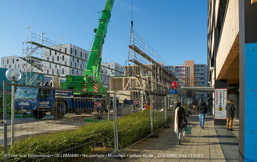 17.12.2021 - Baustelle zur Internationale-Montessorischule in Neuperlach