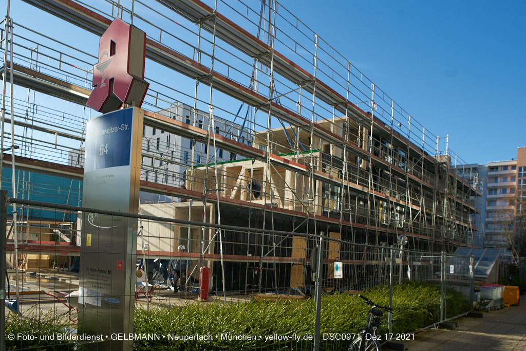 17.12.2021 - Baustelle zur Internationale-Montessorischule in Neuperlach