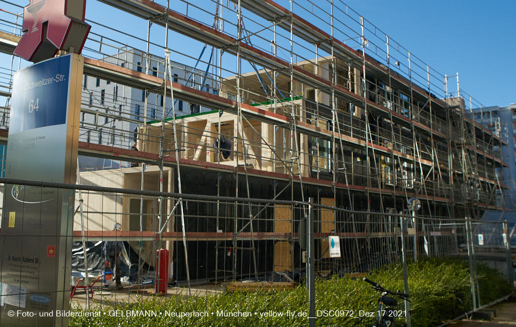 17.12.2021 - Baustelle zur Internationale-Montessorischule in Neuperlach