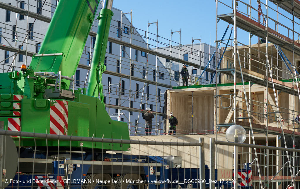 17.12.2021 - Baustelle zur Internationale-Montessorischule in Neuperlach