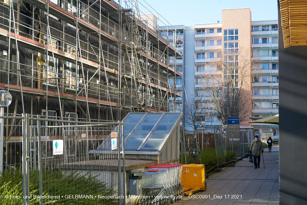 17.12.2021 - Baustelle zur Internationale-Montessorischule in Neuperlach