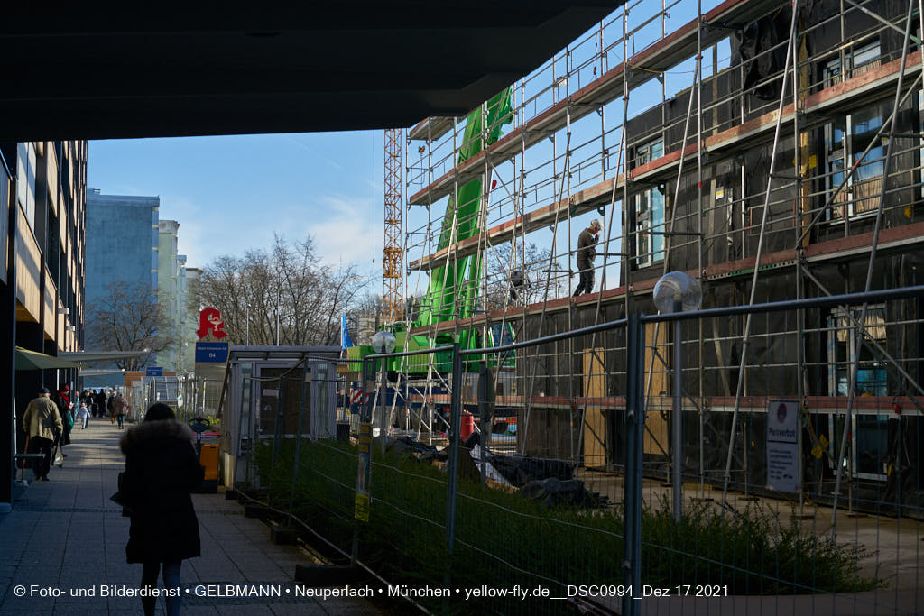 17.12.2021 - Baustelle zur Internationale-Montessorischule in Neuperlach