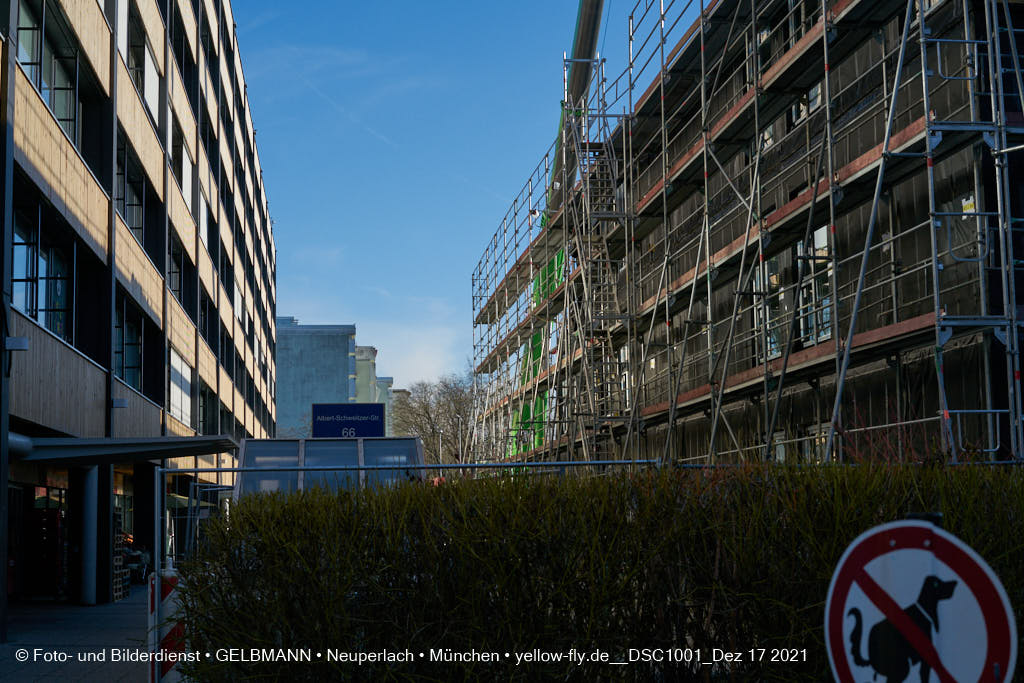 17.12.2021 - Baustelle zur Internationale-Montessorischule in Neuperlach