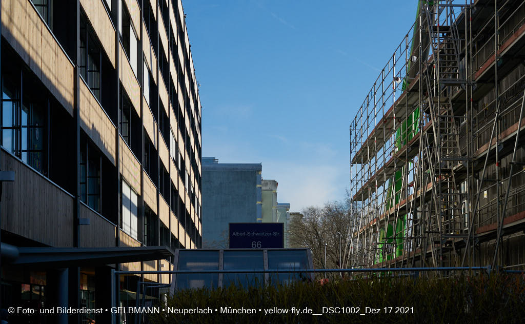 17.12.2021 - Baustelle zur Internationale-Montessorischule in Neuperlach