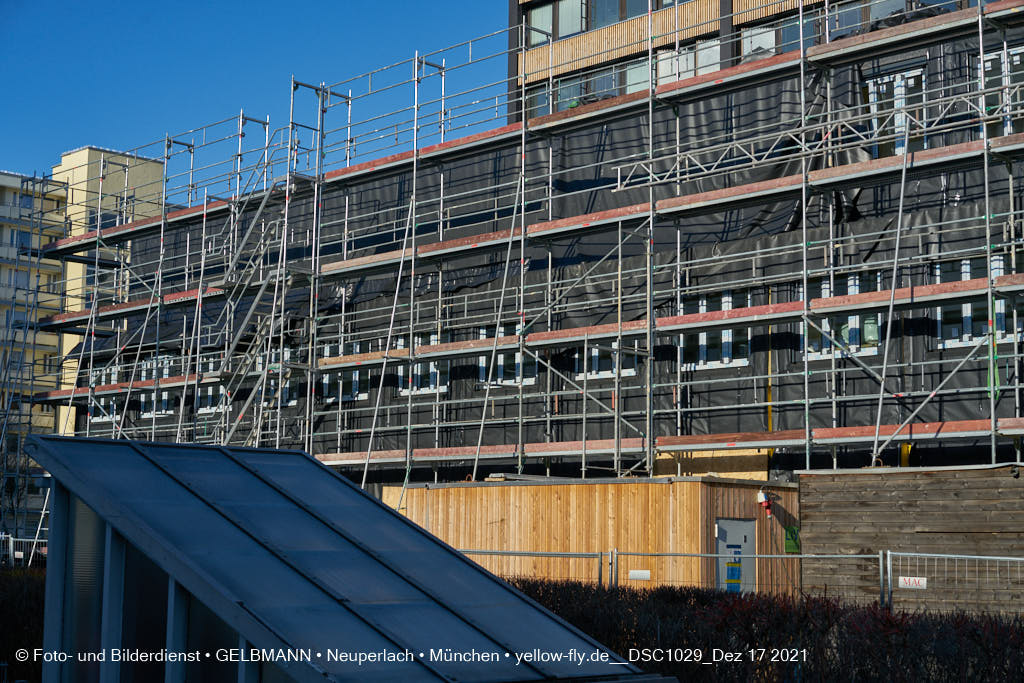 17.12.2021 - Baustelle zur Internationale-Montessorischule in Neuperlach