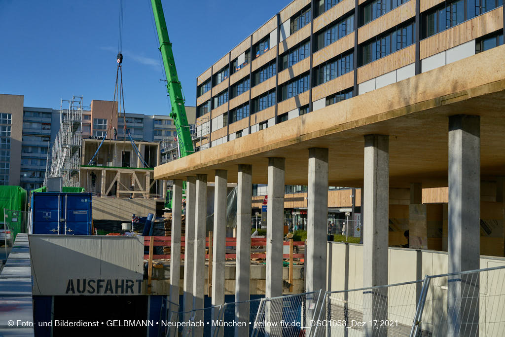 17.12.2021 - Baustelle zur Internationale-Montessorischule in Neuperlach