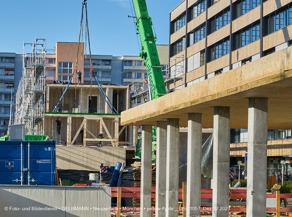 17.12.2021 - Baustelle zur Internationale-Montessorischule in Neuperlach