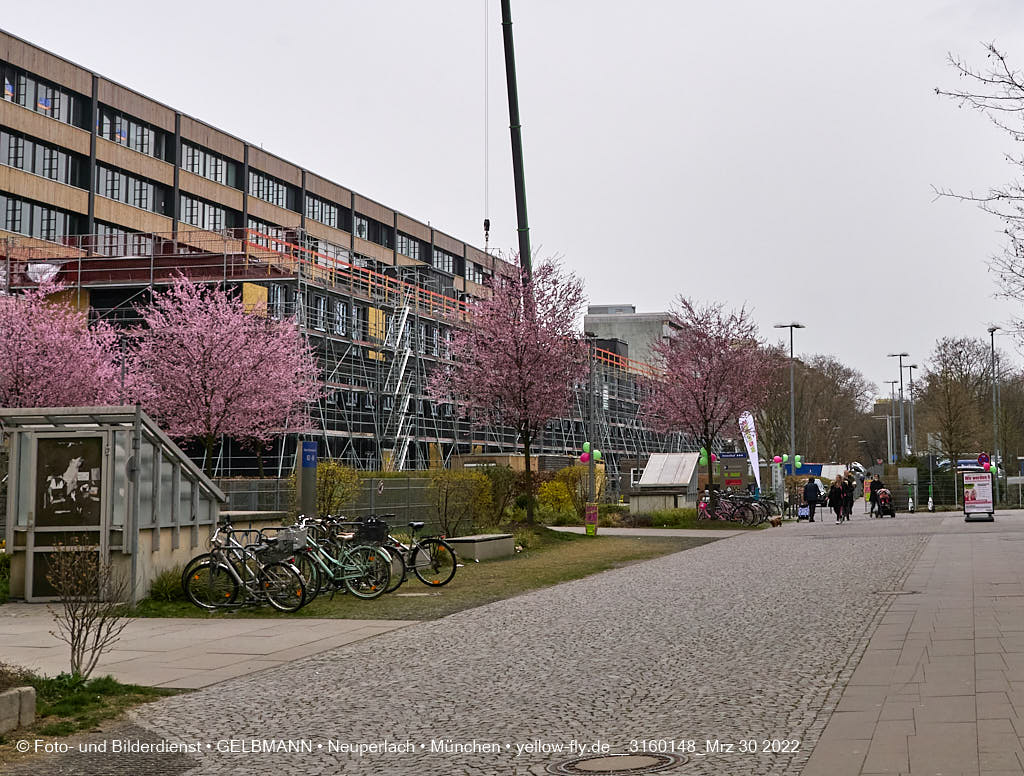 30.03.2022 - Baustell Montessorie Schule in Neuperlach