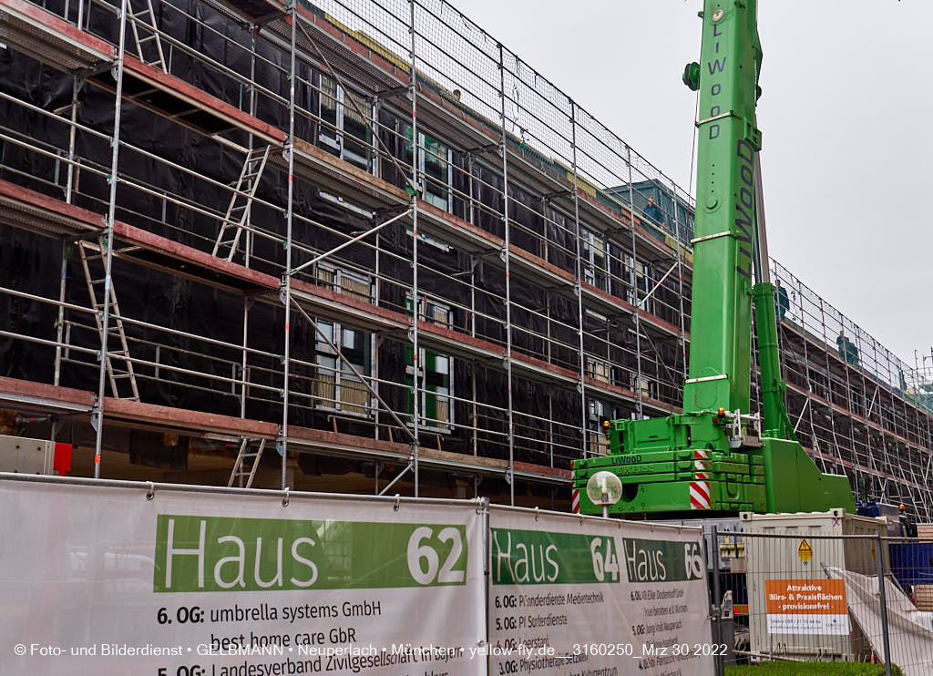 30.03.2022 - Baustell Montessorie Schule in Neuperlach