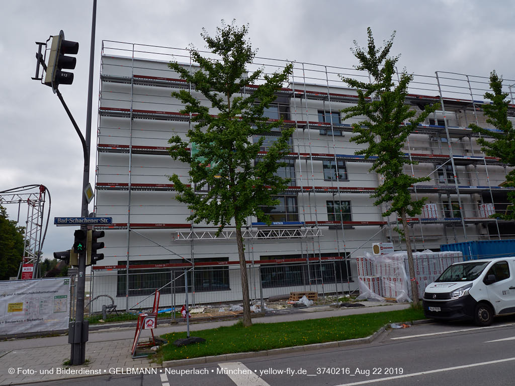22.08.2019 - Baustelle Maikäfersiedlung in Neuperlach